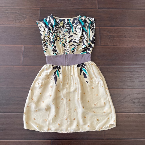 Hype Dresses & Skirts - TLH by Hype Women's Gold Sleeveless Zipper Mini Dress Sz Small